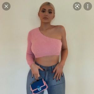 AUTHENTIC Fendi mini shearling bag